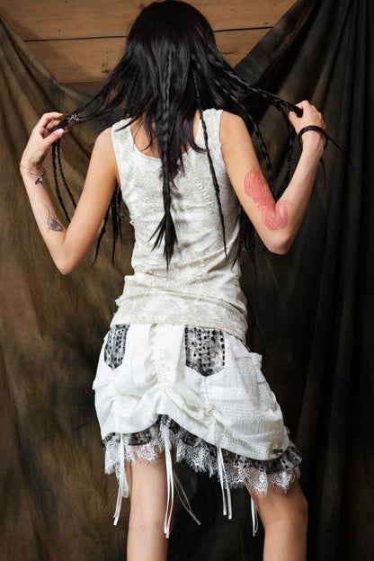 Multi-Wear Floral Bud Skirt