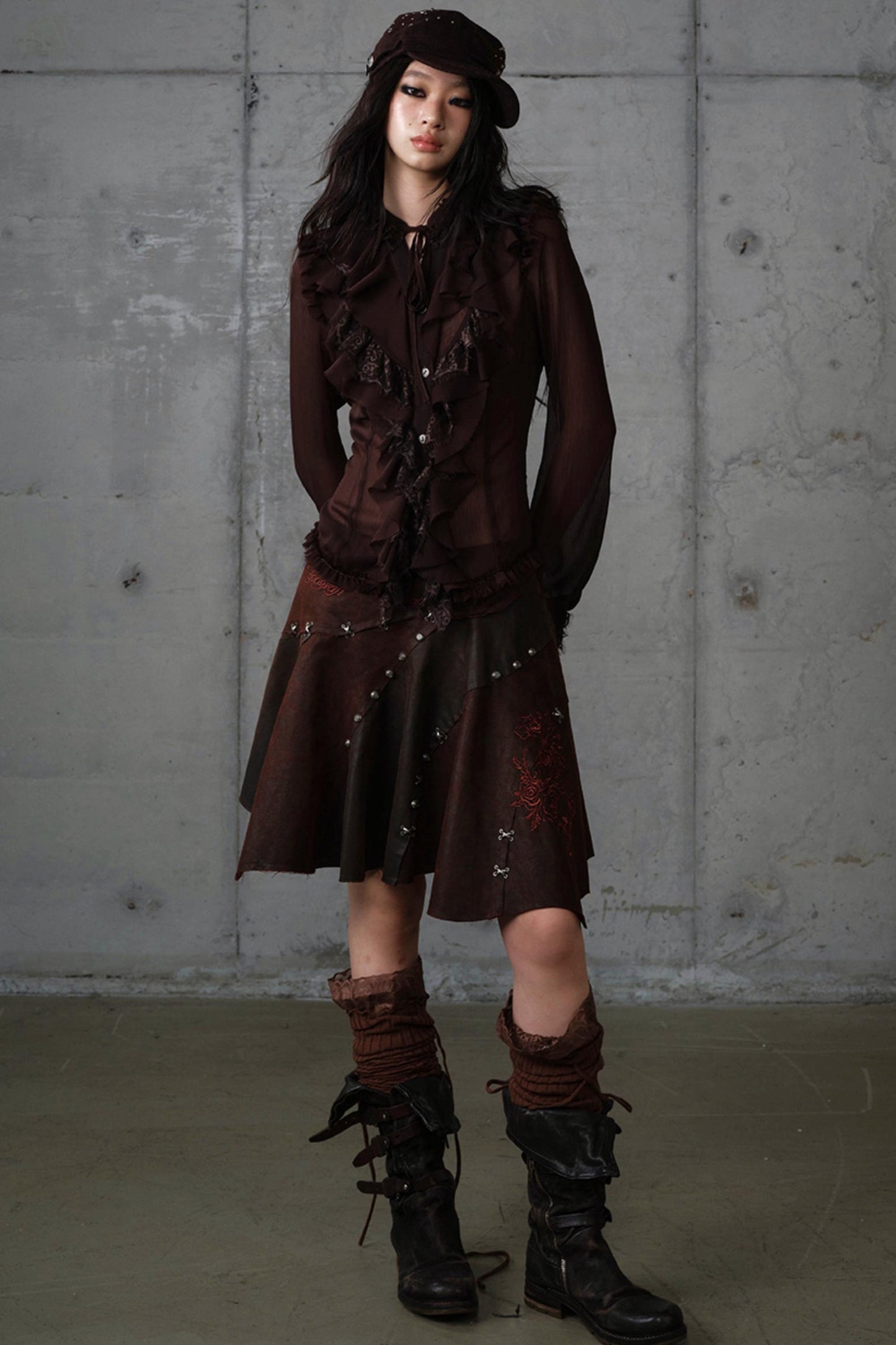 Dark Court Punk Skirt