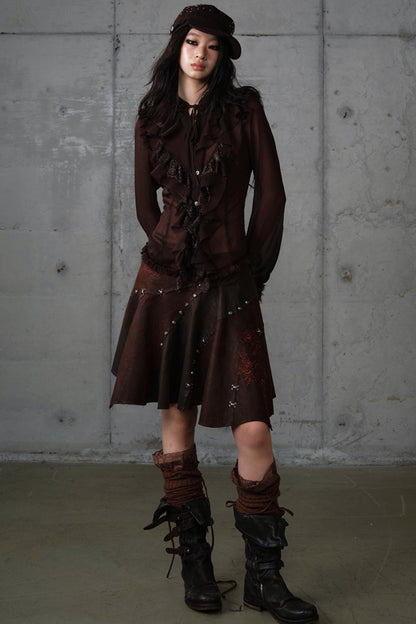 Dark Court Punk Skirt