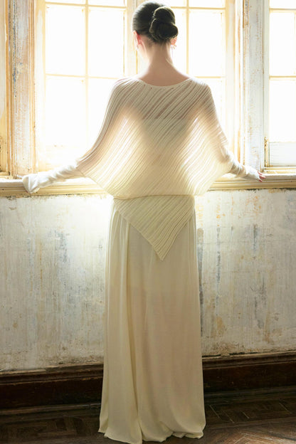 Lazy Sheep Wool Bat Sleeve Sweater