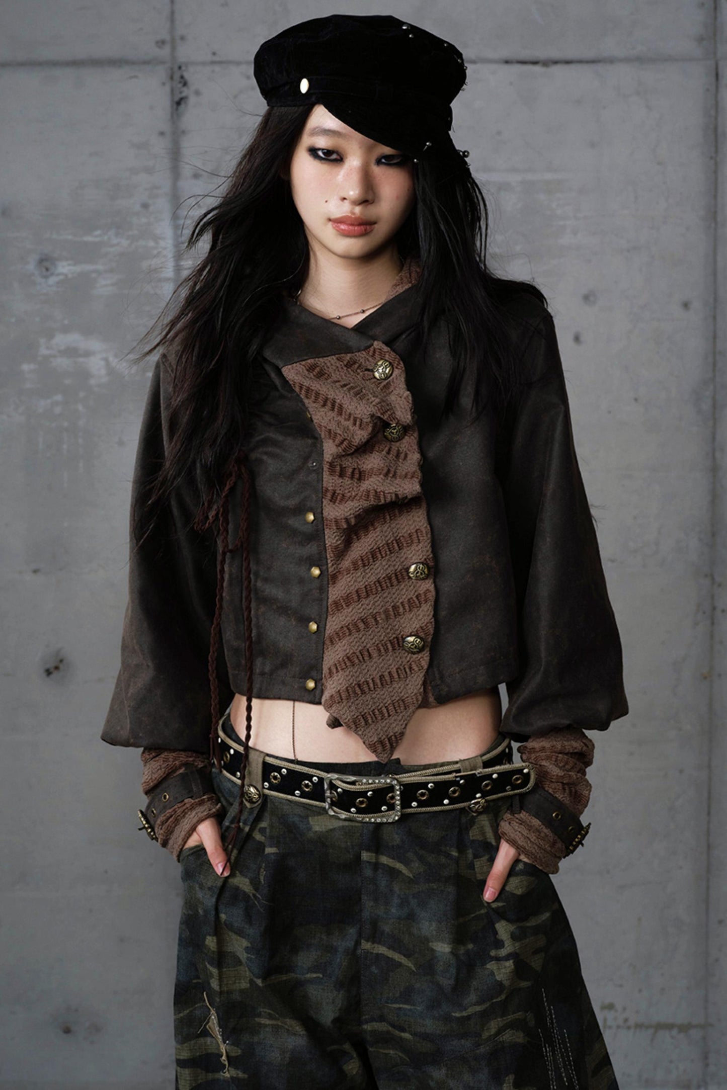 Vintage Court Hooded Coat