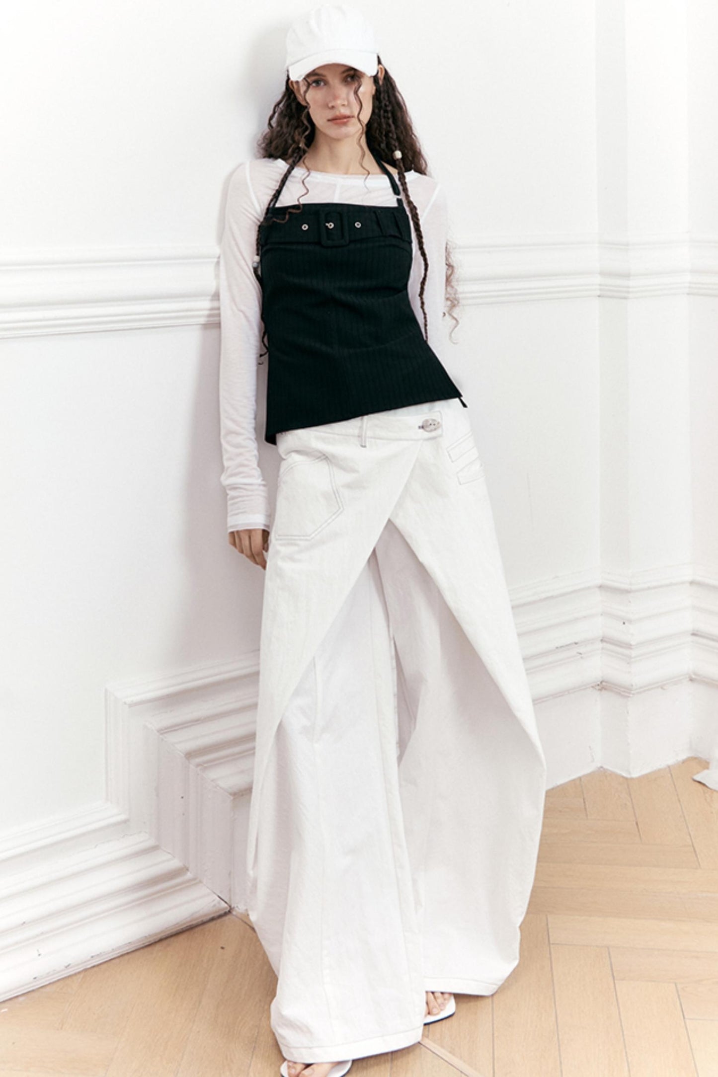 Yuan Sand Wide-Leg Pants