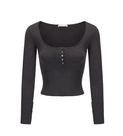 Romantic Knit Pants Set-Up