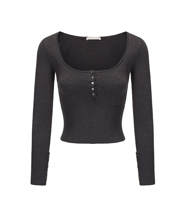 Romantic Knit Pants Set-Up