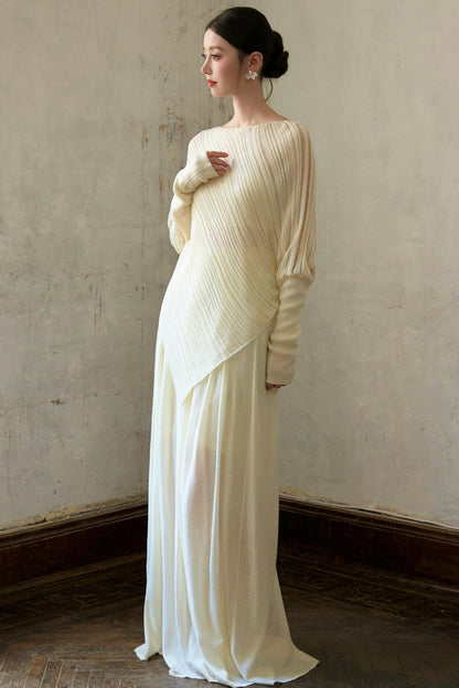 Lazy Sheep Wool Bat Sleeve Sweater