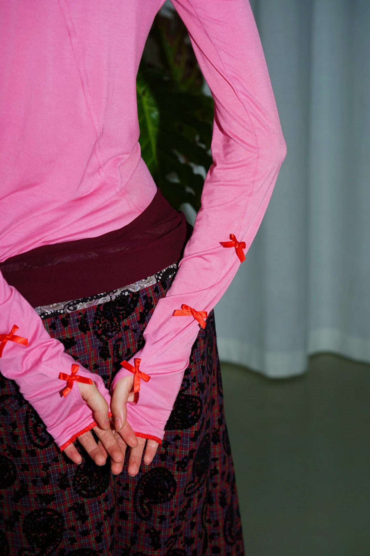 Autumn Solid Turtleneck Top