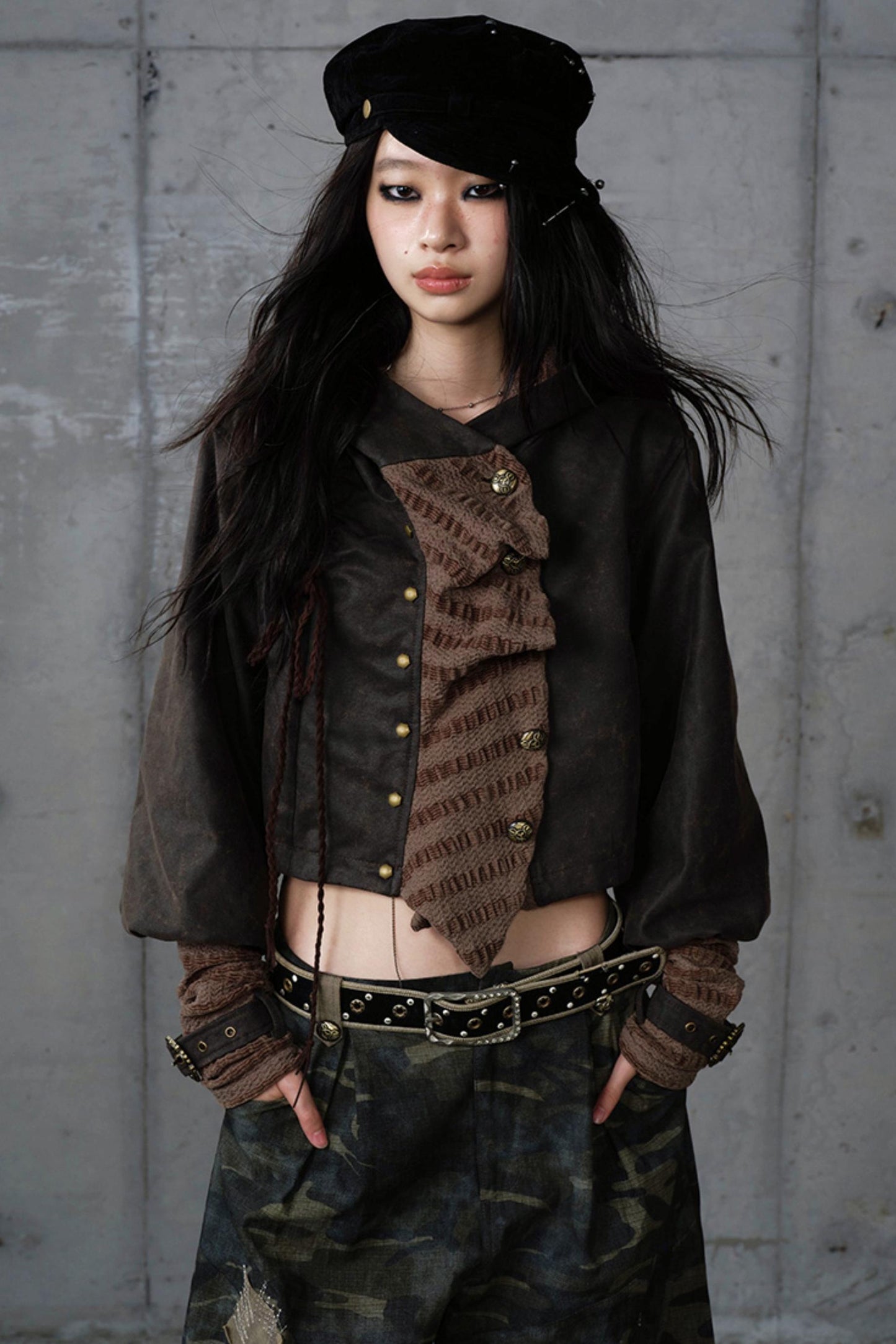 Vintage Court Hooded Coat