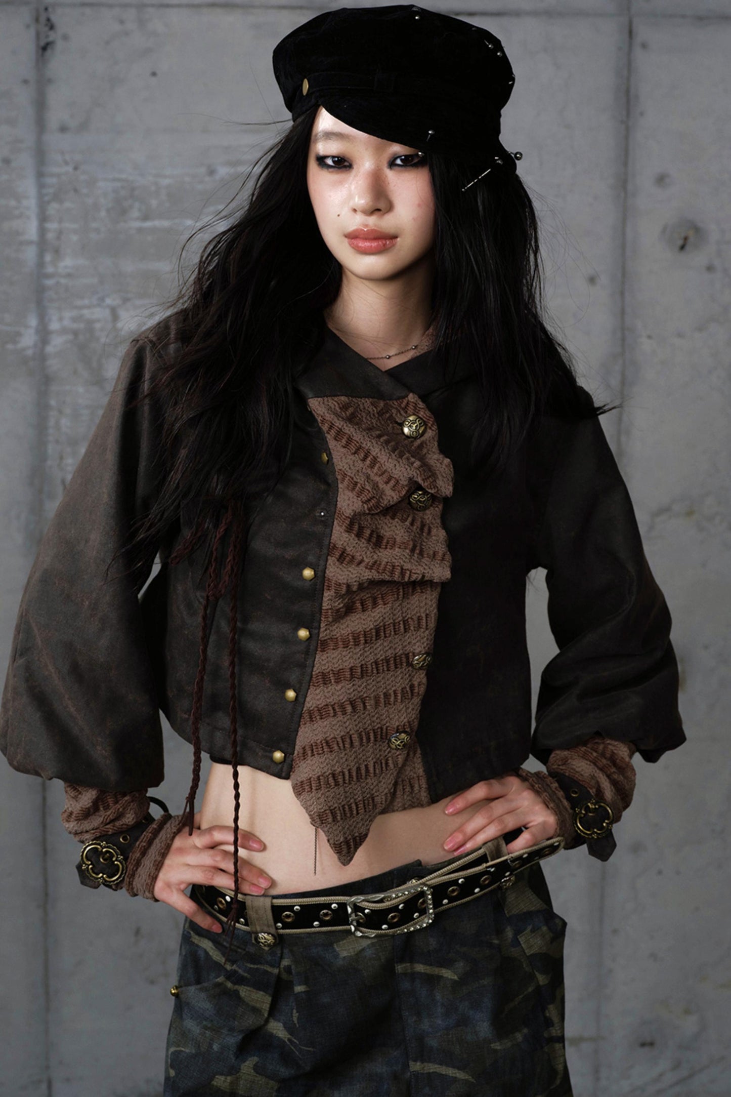 Vintage Court Hooded Coat