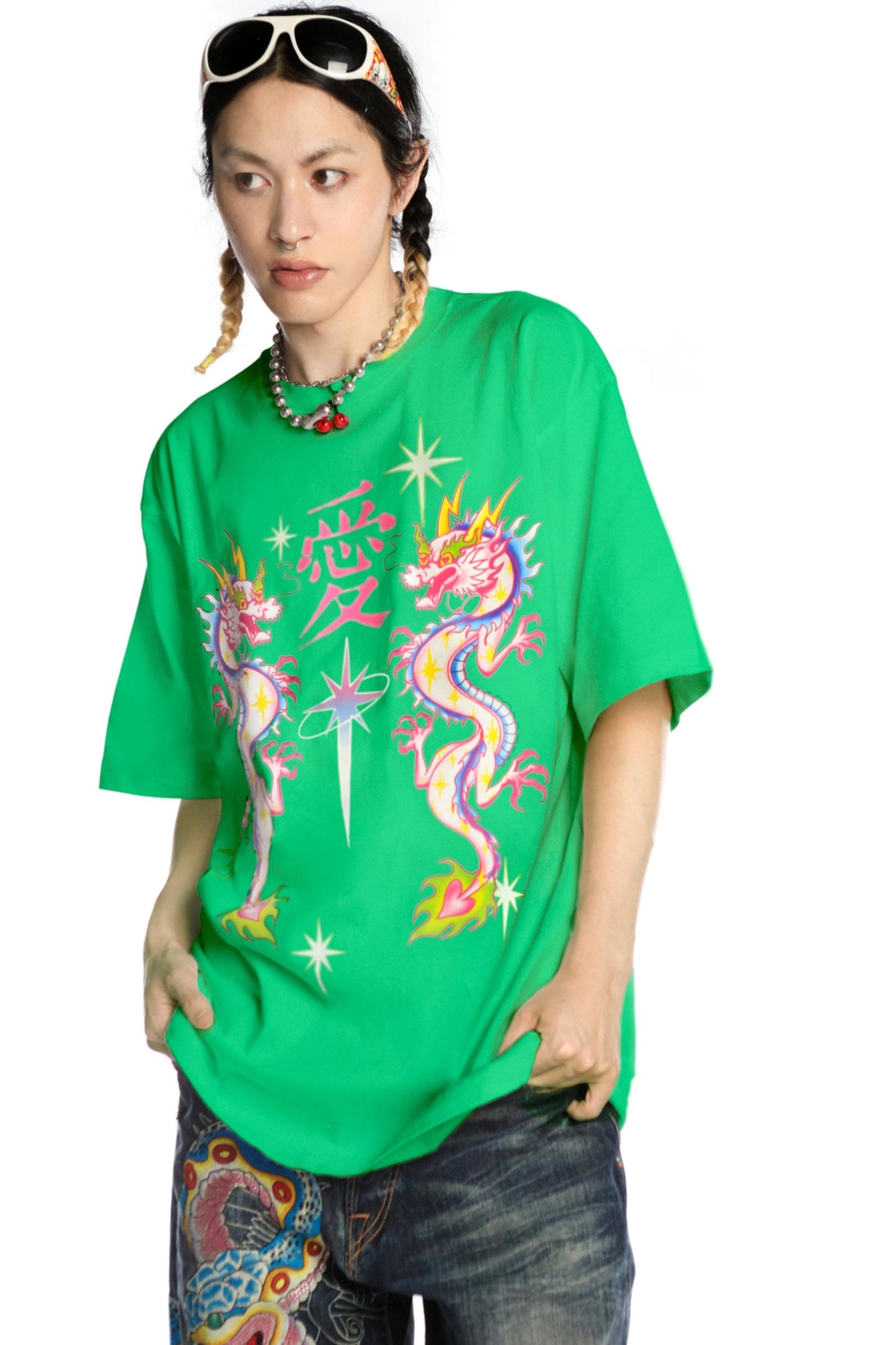 Multicolor Hip-Hop T-Shirt 