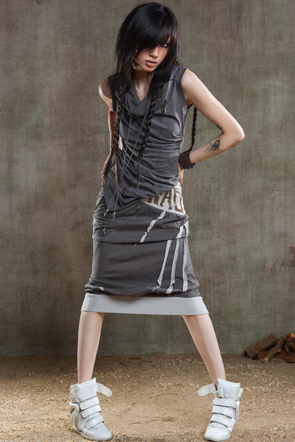 Punk Pleated Vest