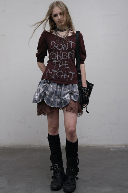 Bubble Sleeve T-Shirt