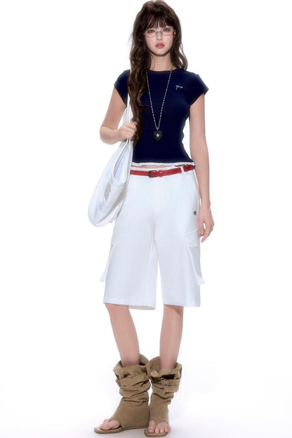 Summer Chic Polka Dot Lace Top