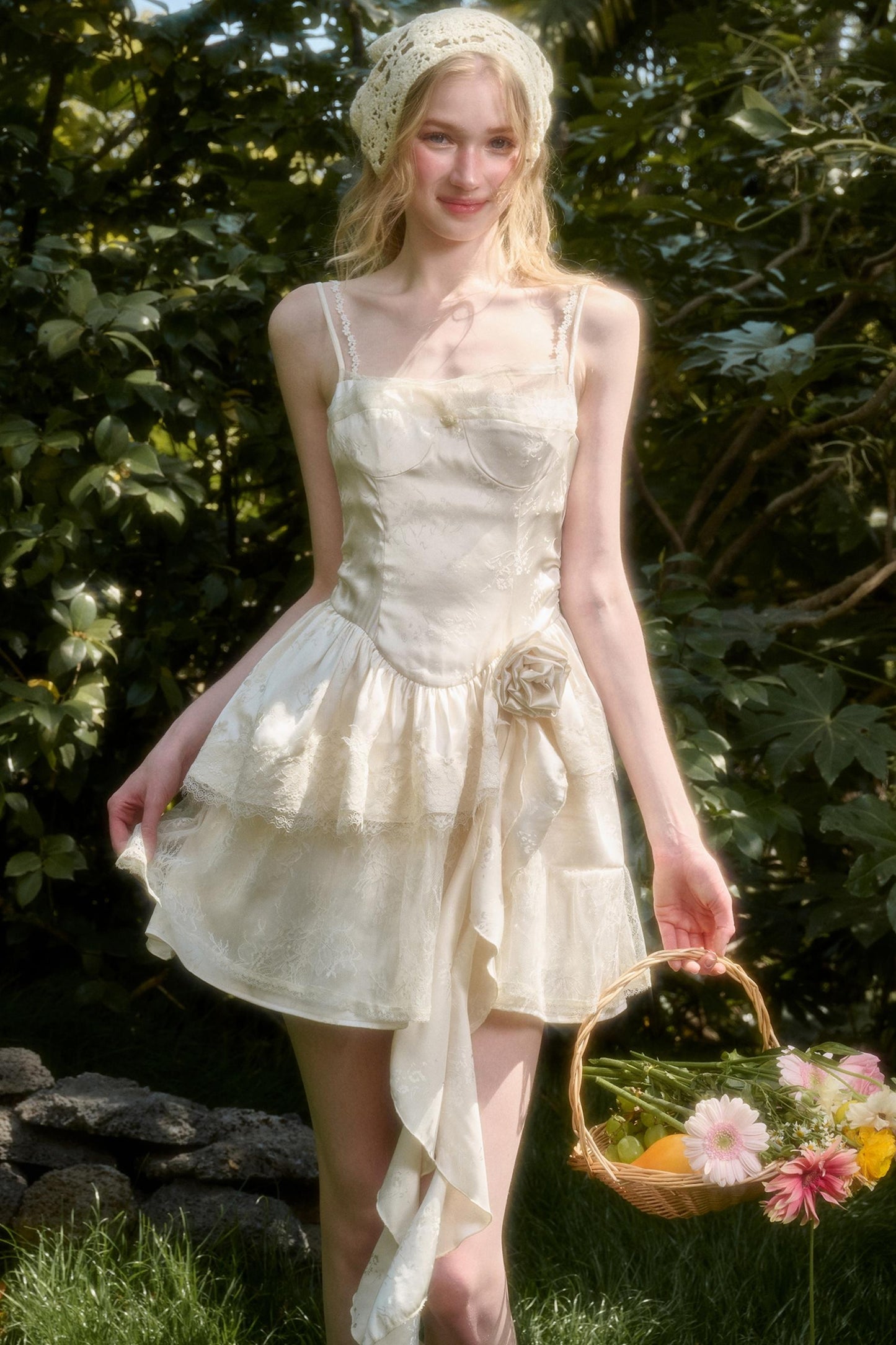 Whispering Lace Dress