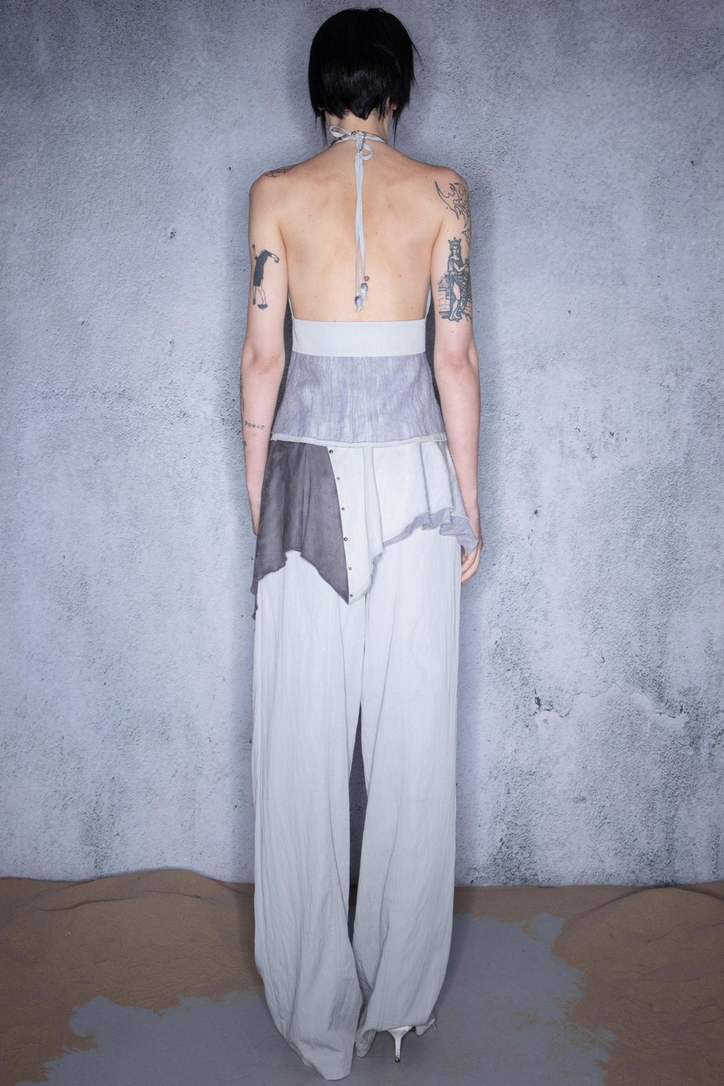 Leaf Beaded Cotton Camisole