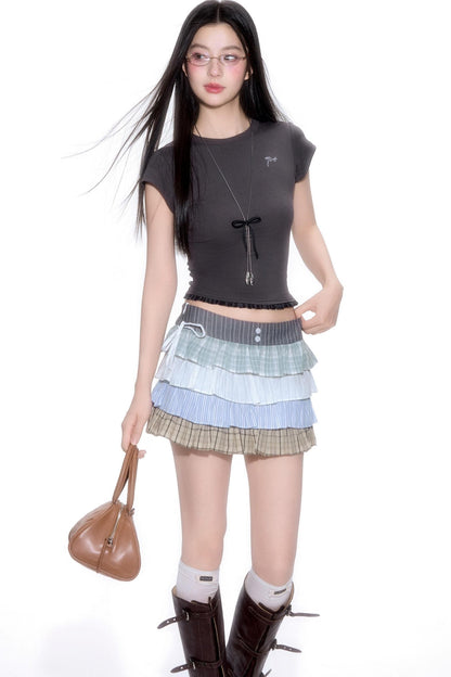 Summer Chic Polka Dot Lace Top