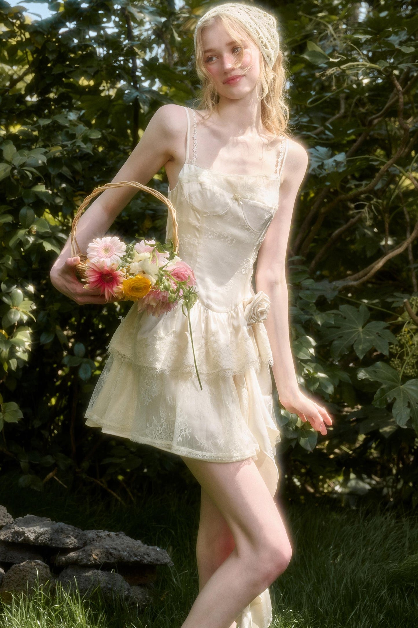 Whispering Lace Dress