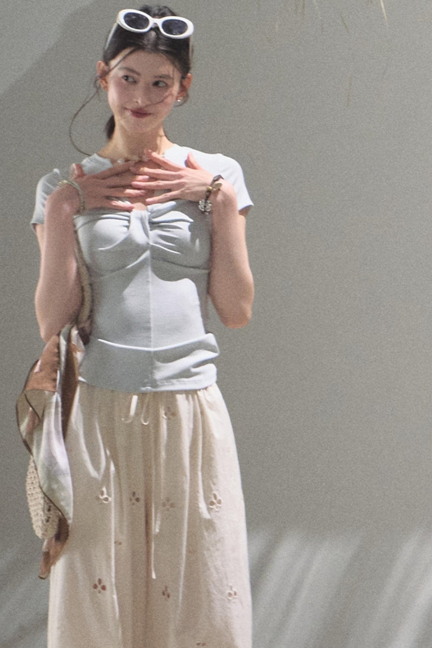 Self-Love Embroidered Summer Pants