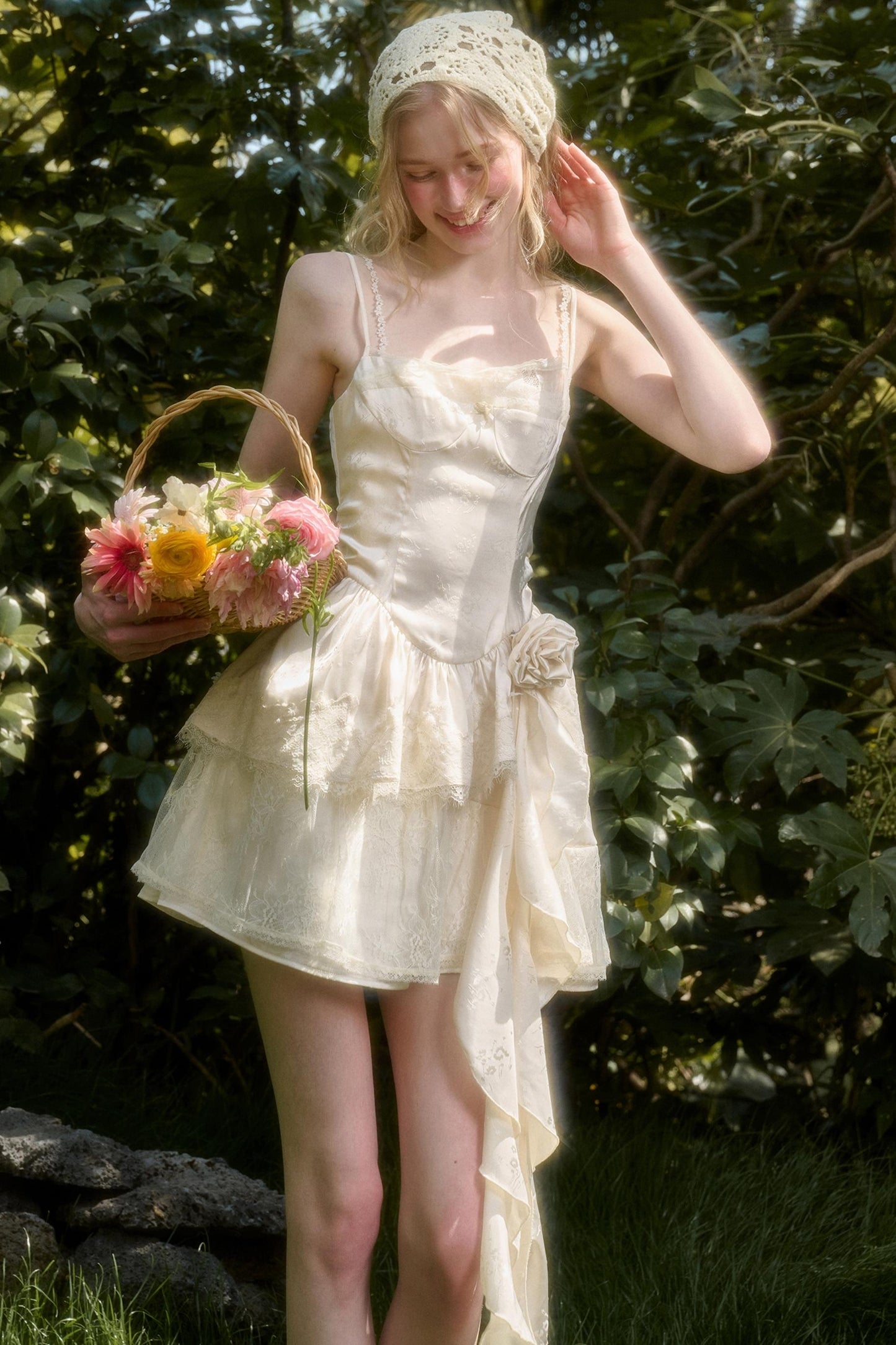 Whispering Lace Dress