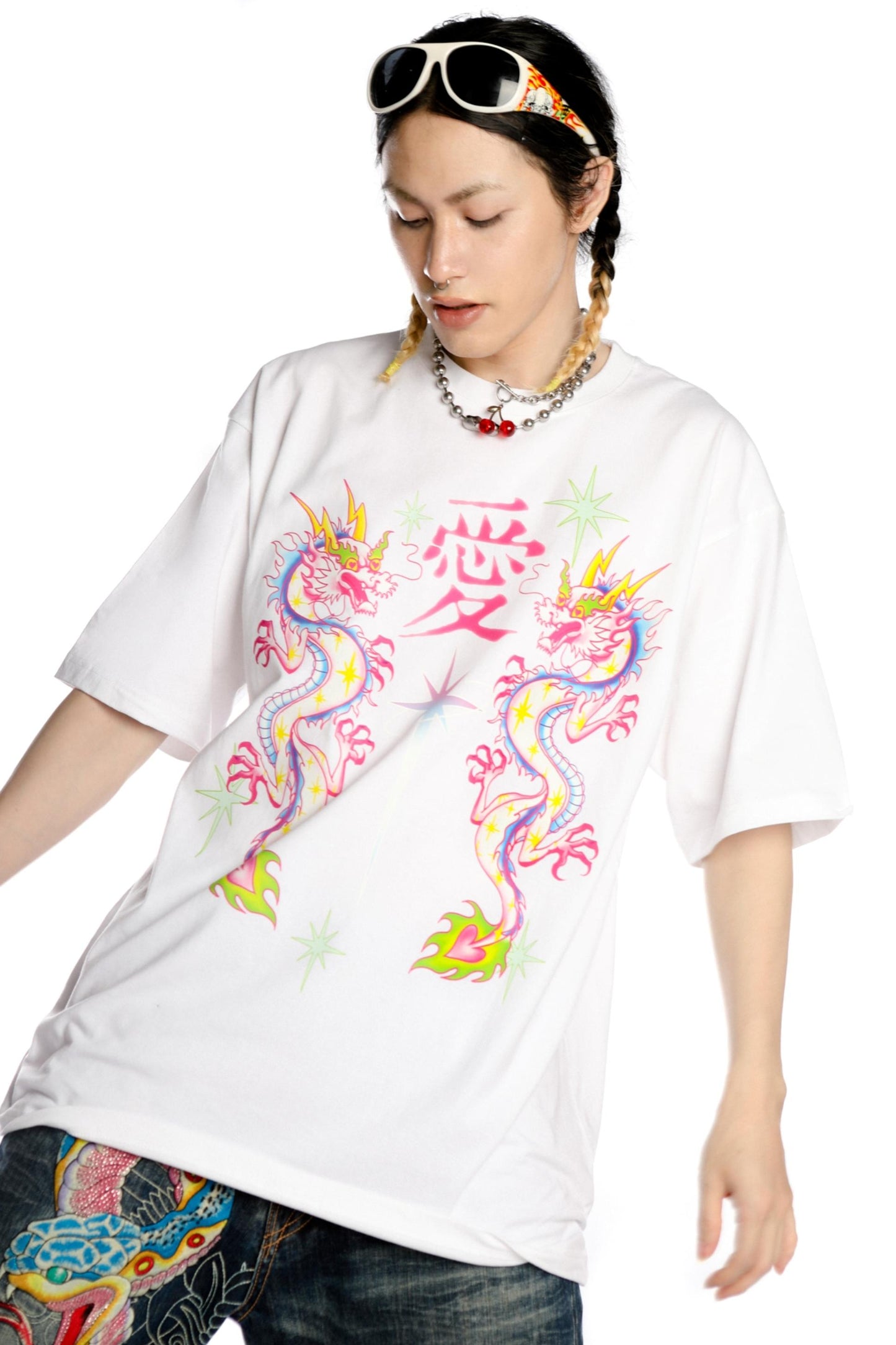 Multicolor Hip-Hop T-Shirt 