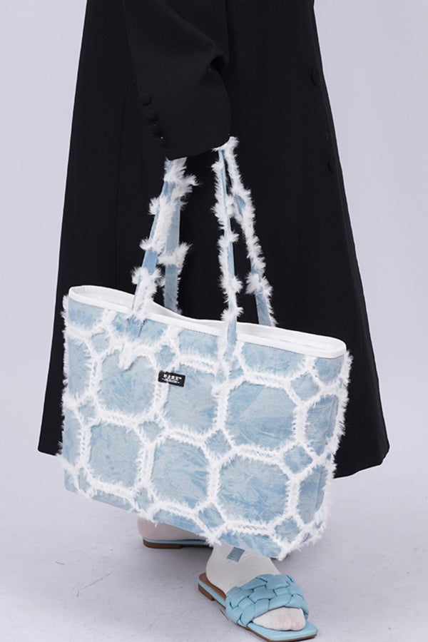 Color Clash Tote Bag