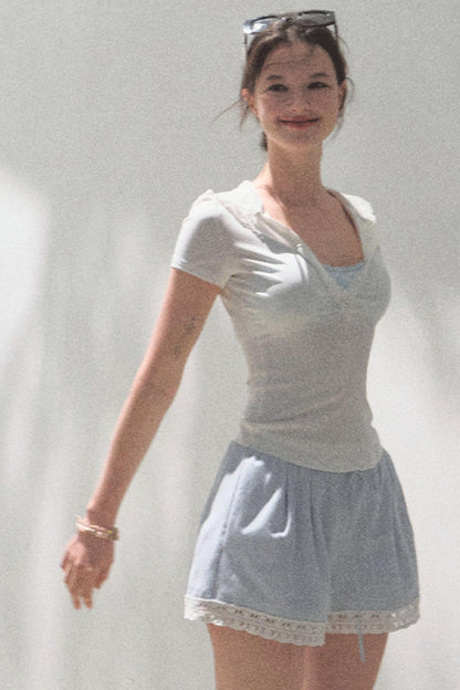 Touch Slim Fit Polo Top