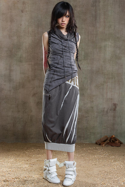 Punk Pleated Vest