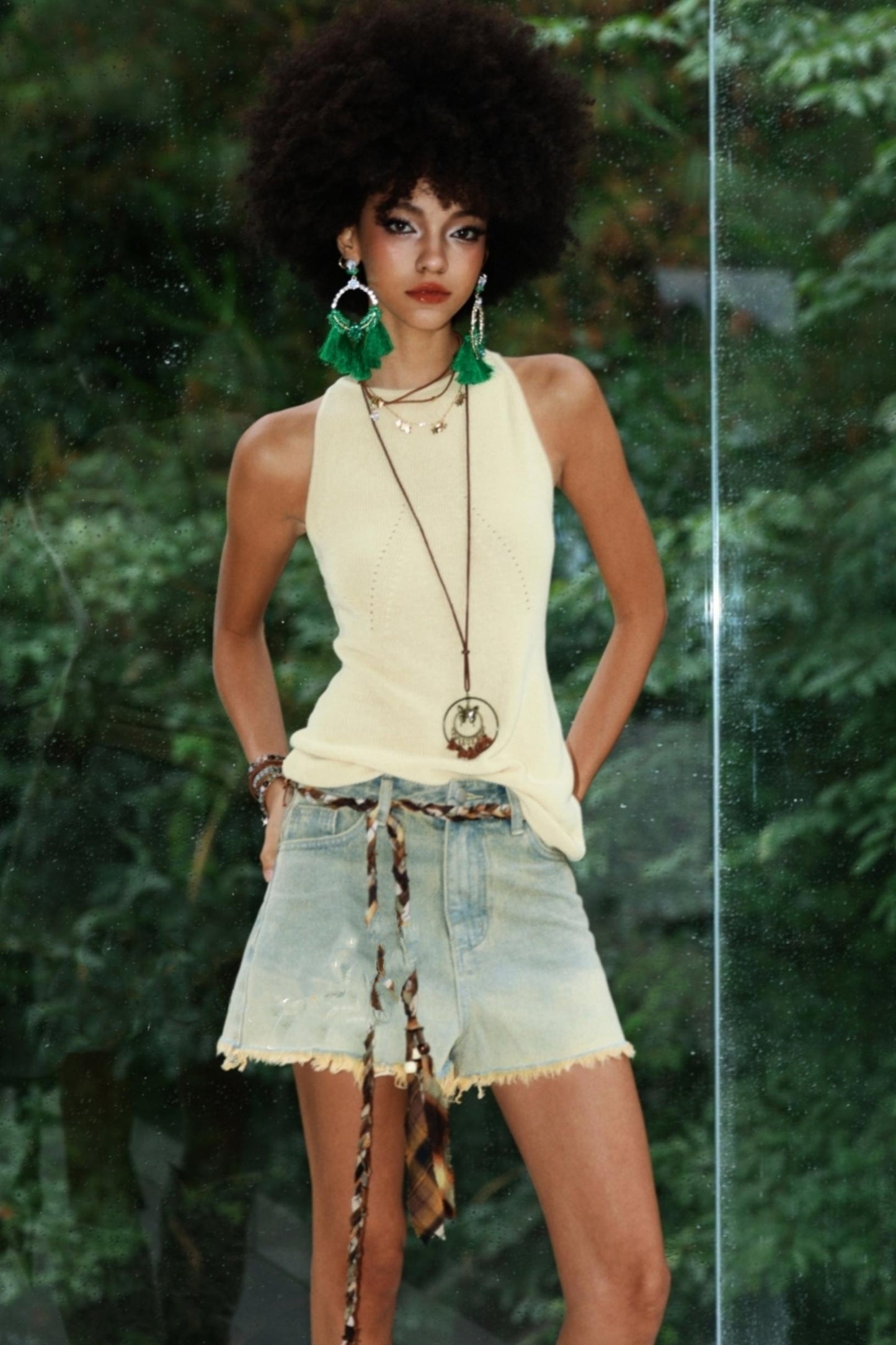 Wandering Wave Slim Fit Tank Top