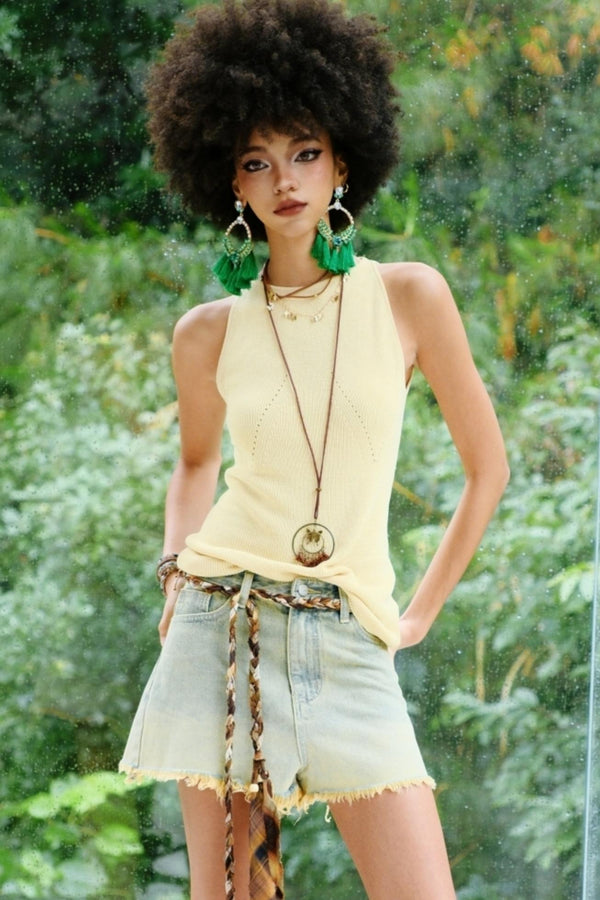 Wandering Wave Slim Fit Tank Top