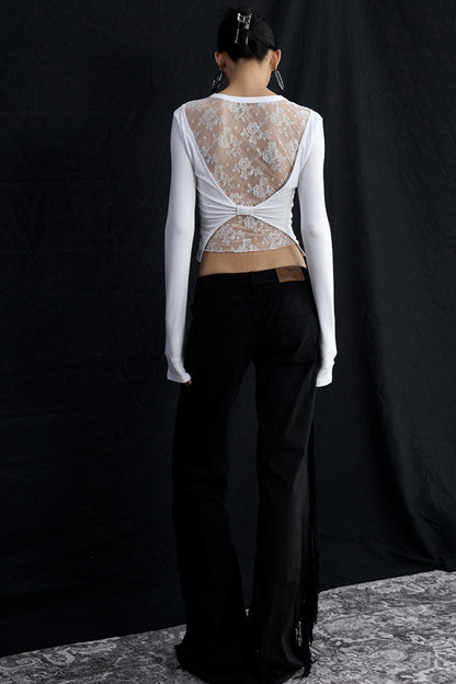 Slim Lace Top