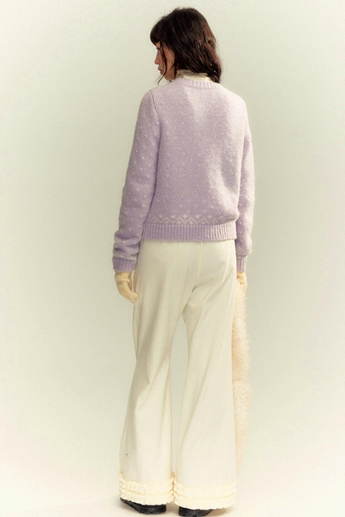 Original Lilac Knit Cardigan