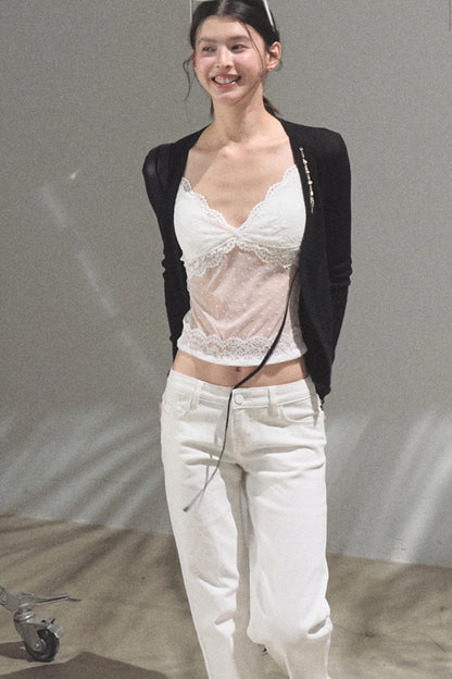 Chic Cow Print Jeans