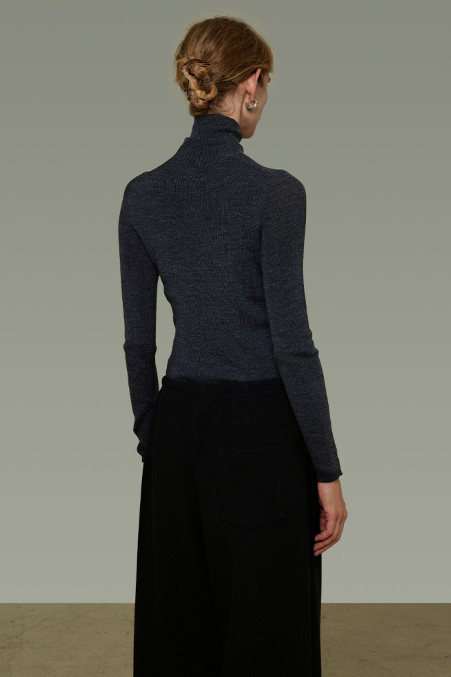 Autumn Wool Turtleneck Sweater