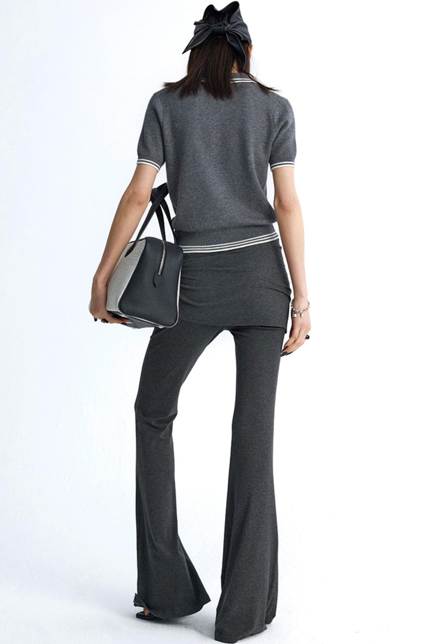 Vintage Diamond V-Neck Tee