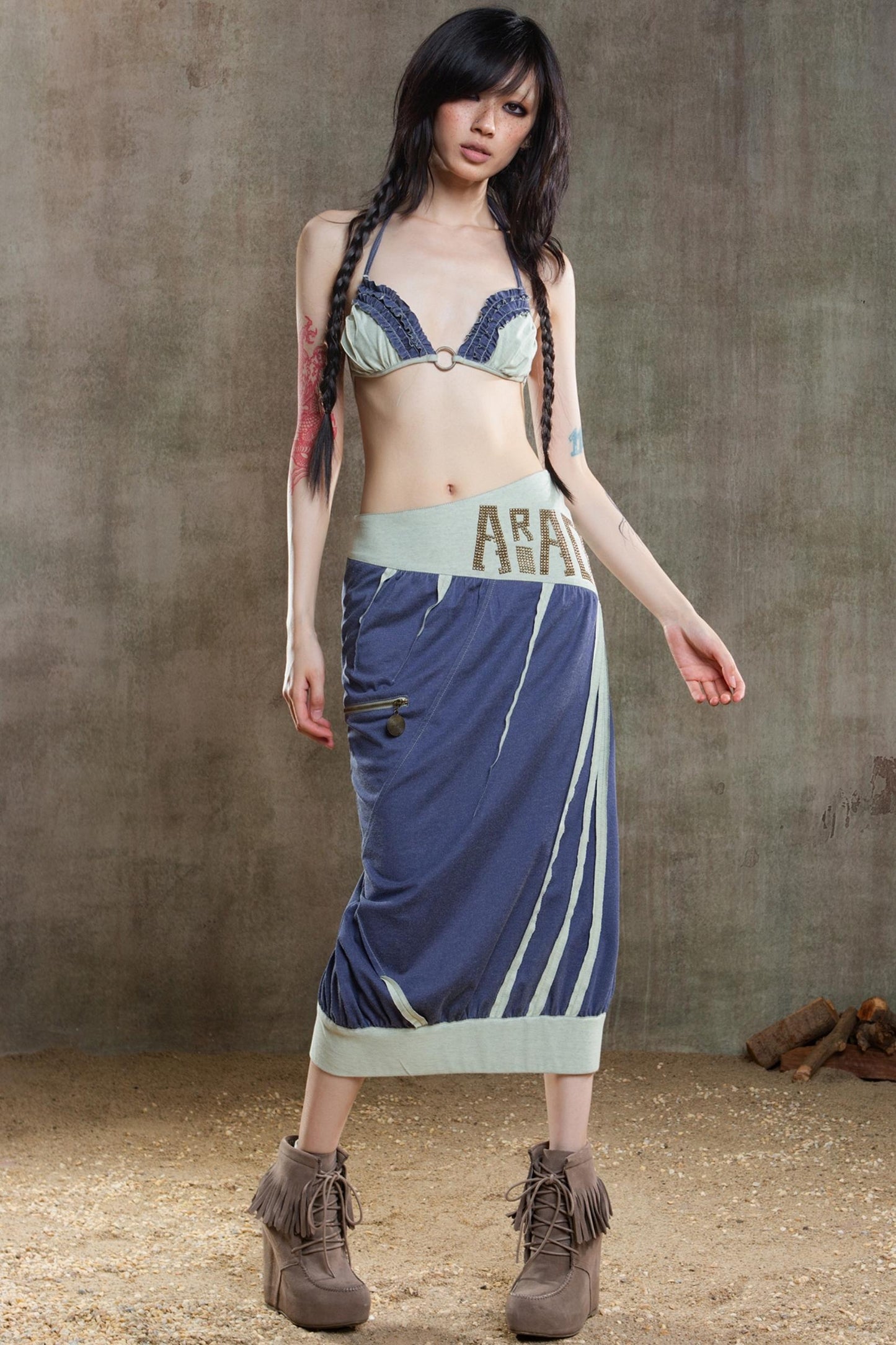 Multi-Way Rhinestone Skirt