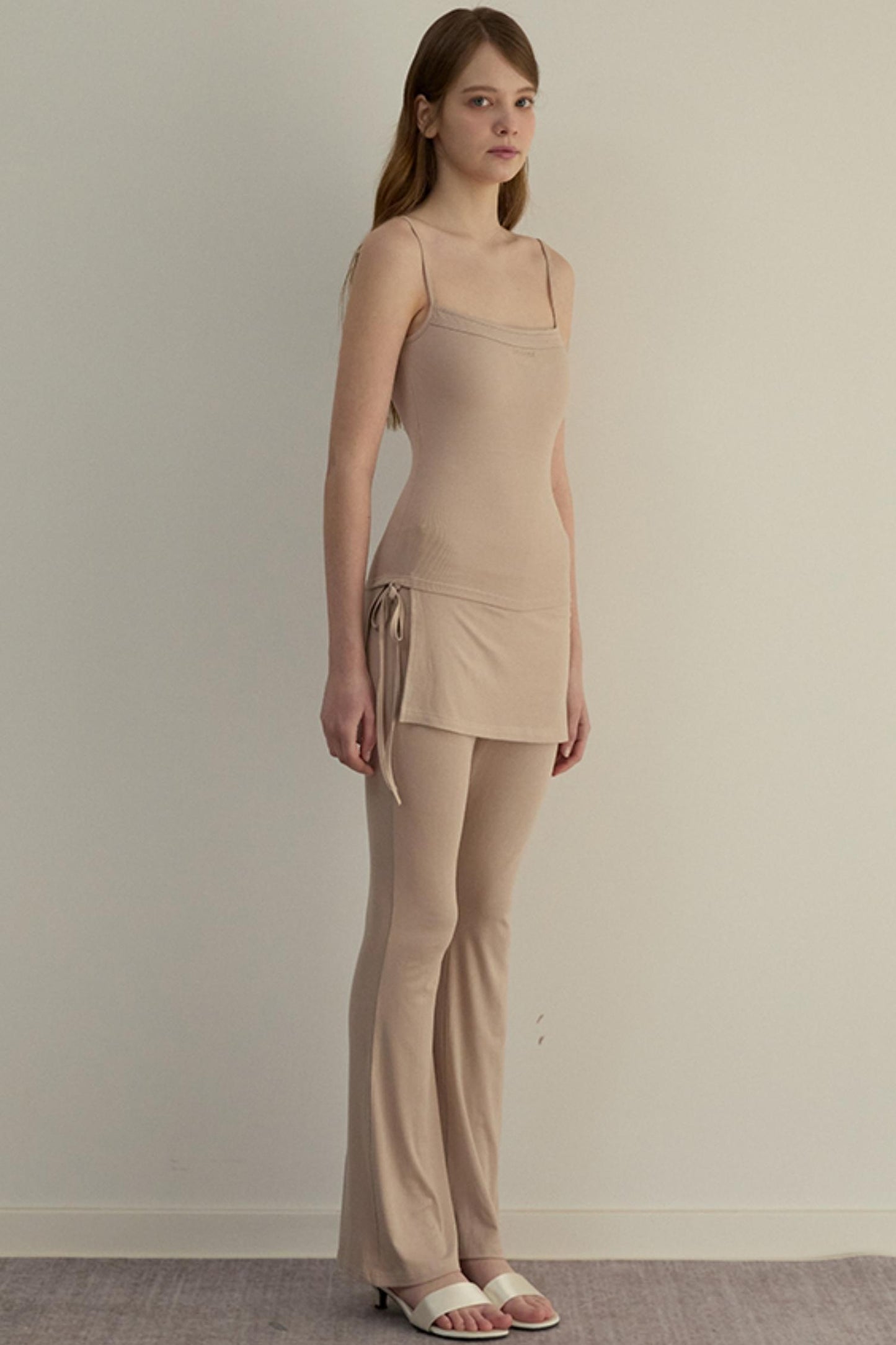 Sparkle Rhinestone Camisole & Micro Pants Set