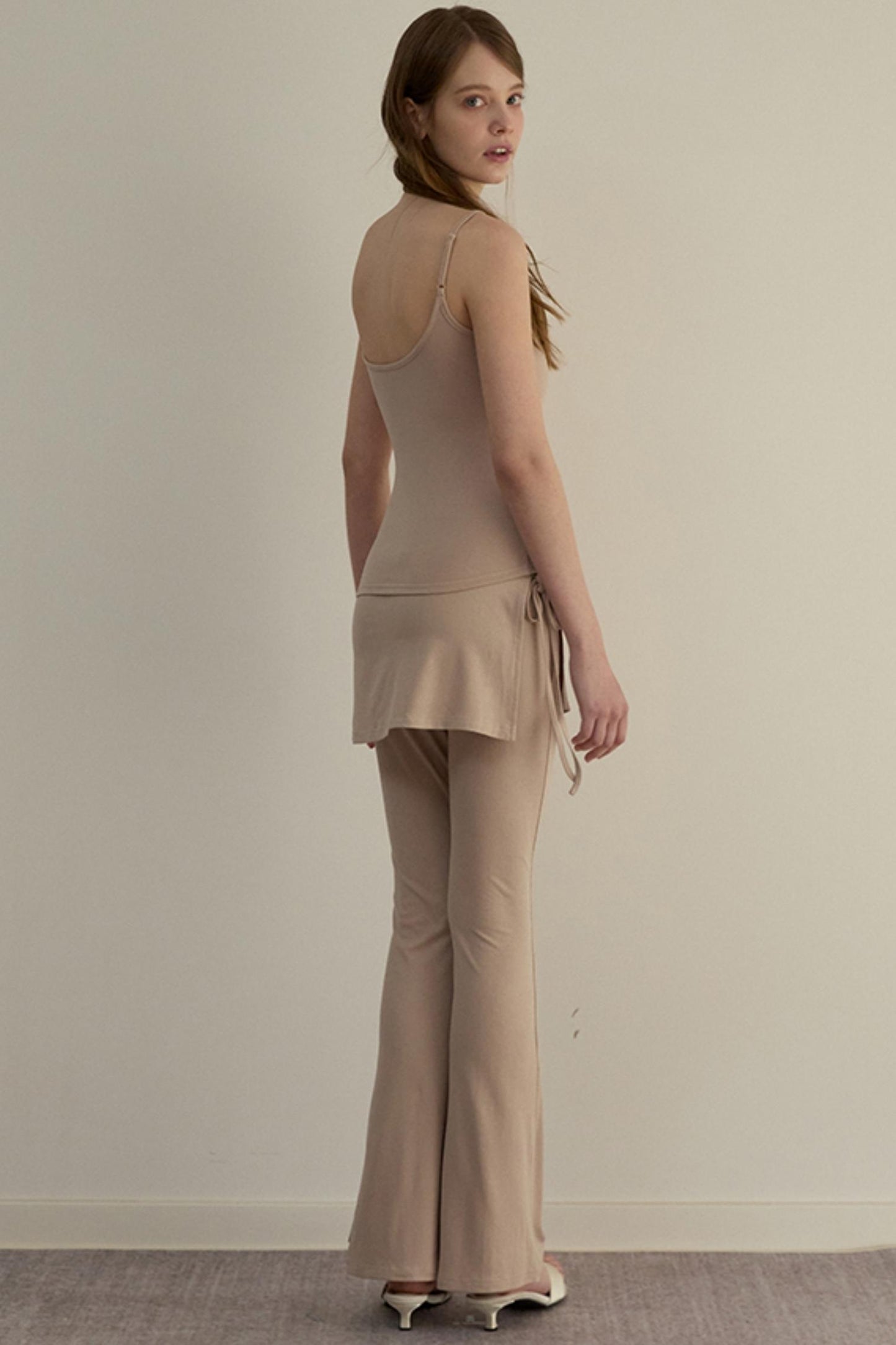 Sparkle Rhinestone Camisole & Micro Pants Set