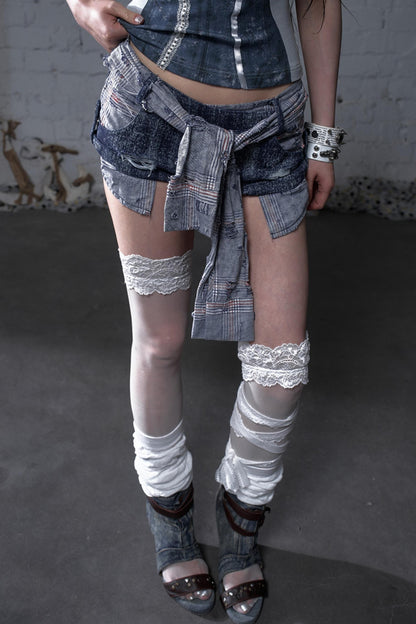 Slim Fit Street Punk Pants