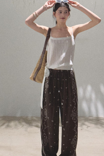 Bohemian Breeze Linen Pants