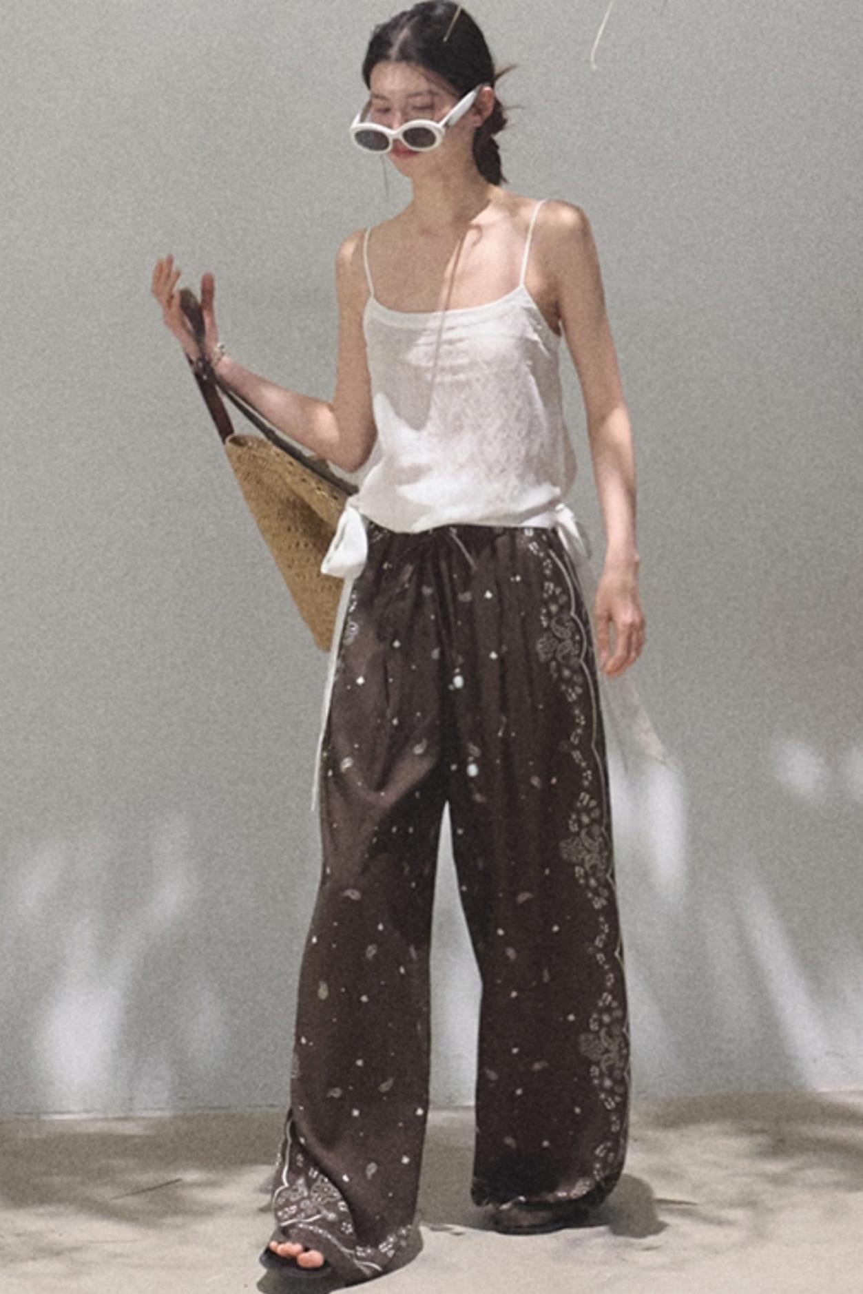Bohemian Breeze Linen Pants
