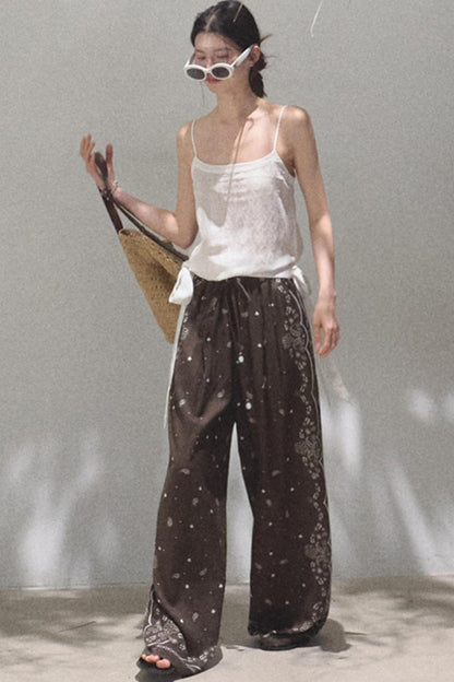 Bohemian Breeze Linen Pants