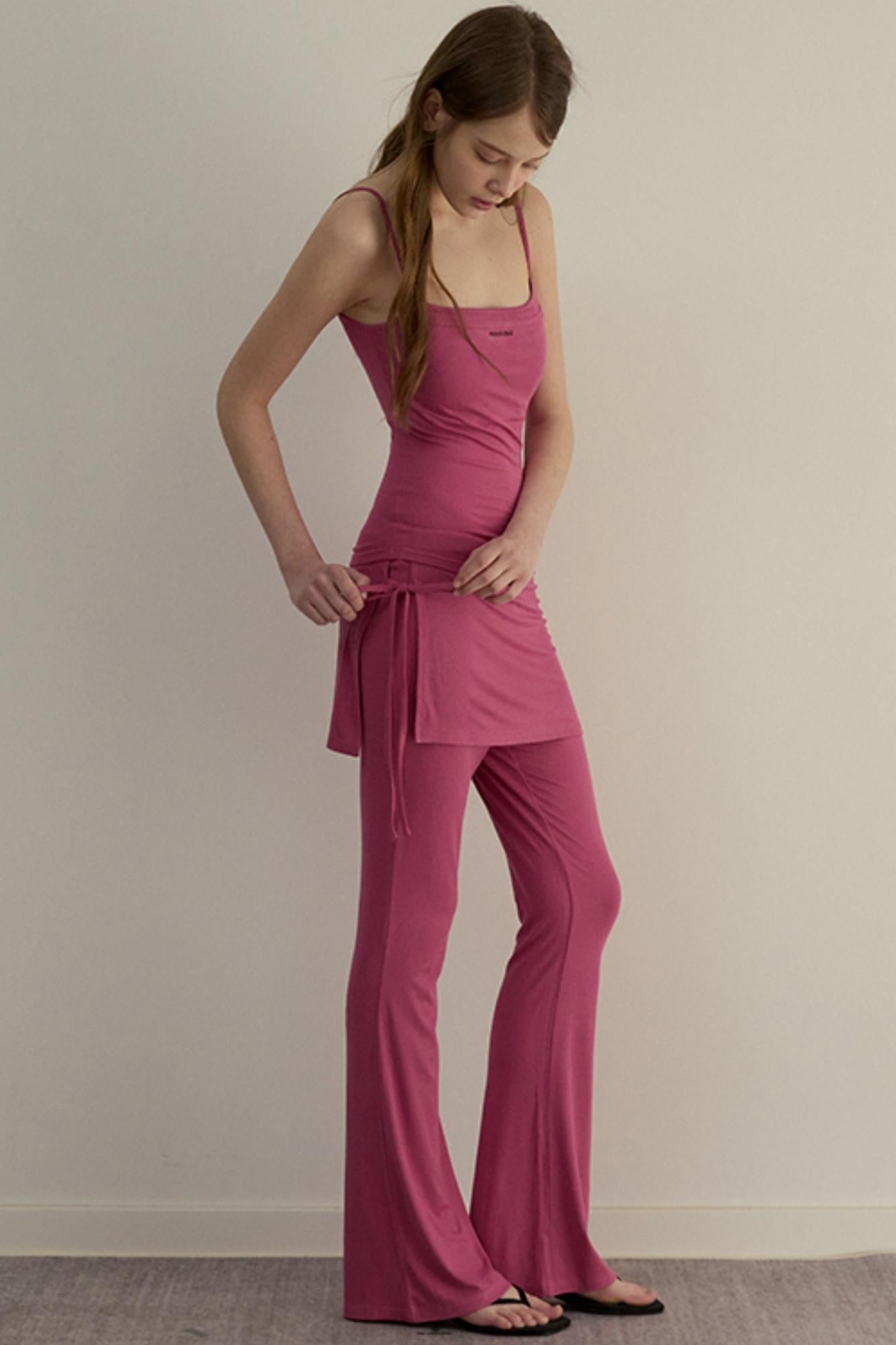 Sparkle Rhinestone Camisole & Micro Pants Set