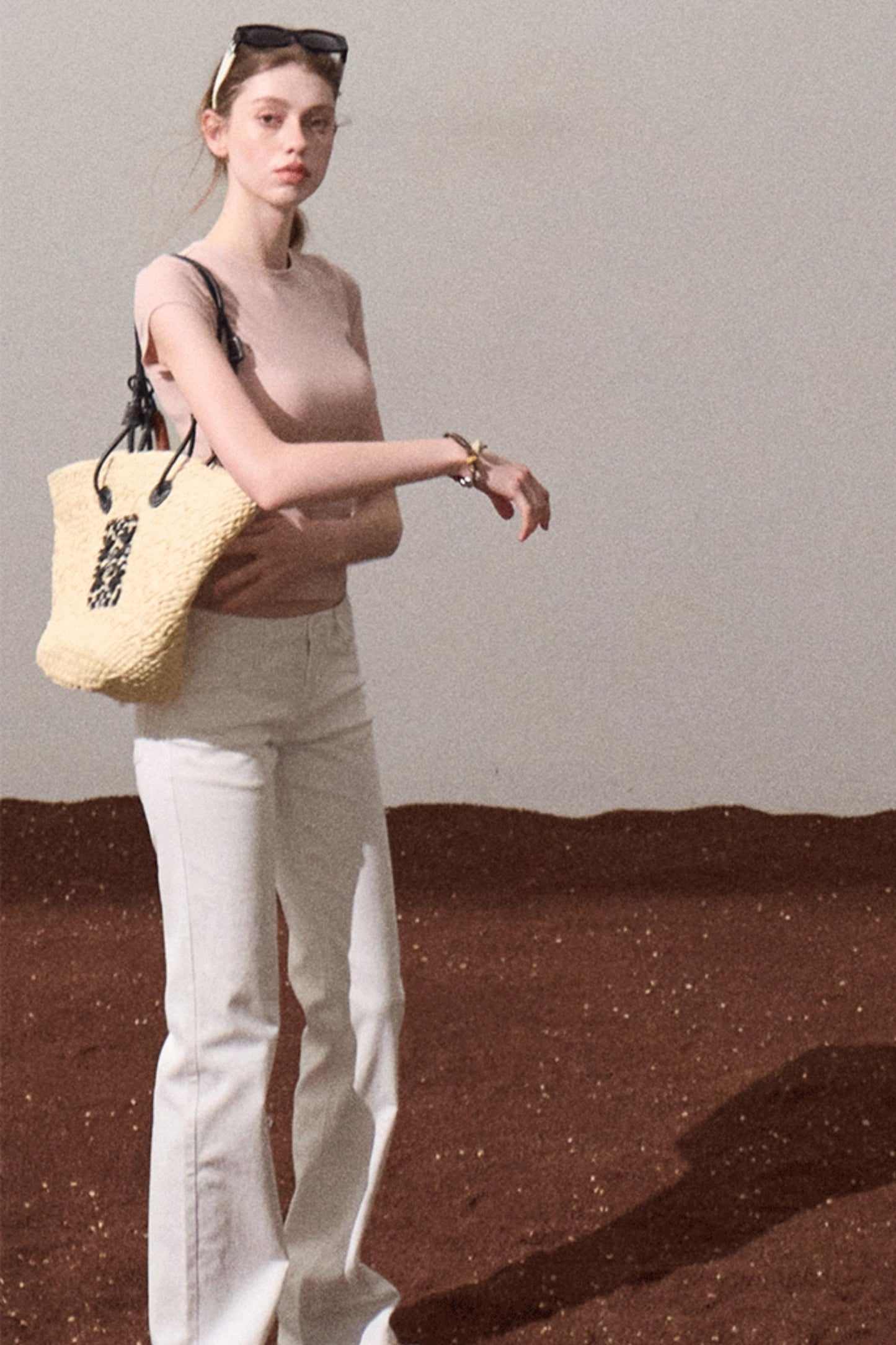 Chic Cow Print Jeans