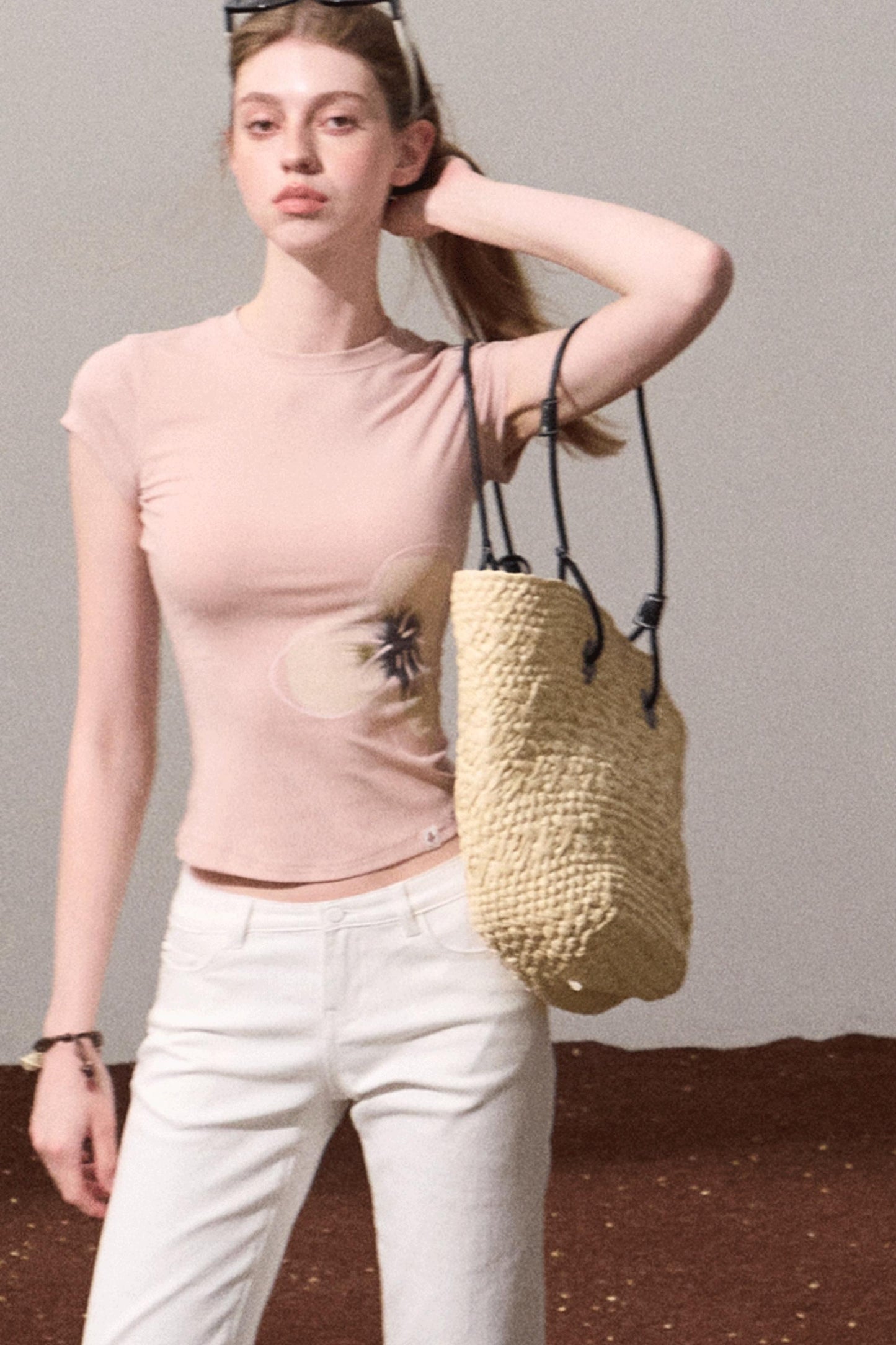 Chic Cow Print Jeans