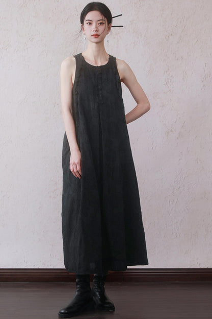 Beige Black Underdress