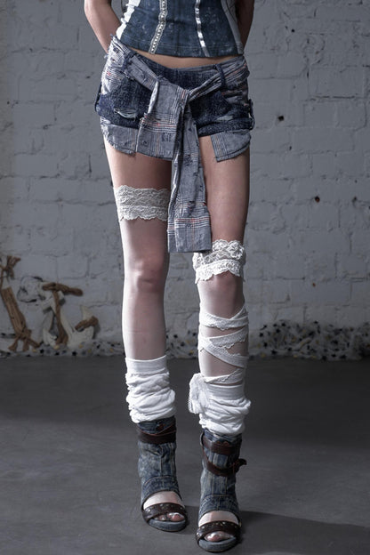 Slim Fit Street Punk Pants