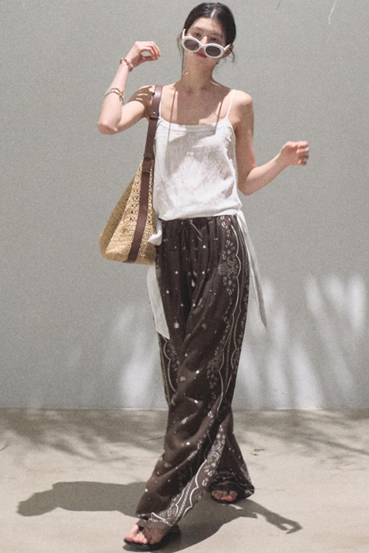 Bohemian Breeze Linen Pants