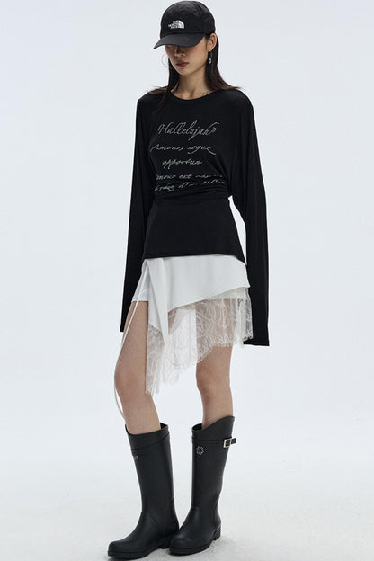 Design Sense Lace Skirt