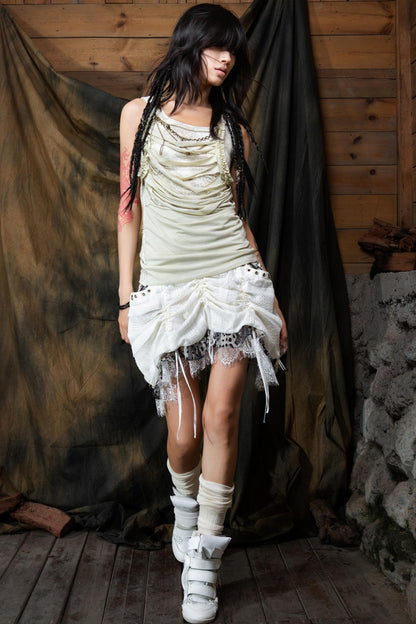 Multi-Wear Floral Bud Skirt