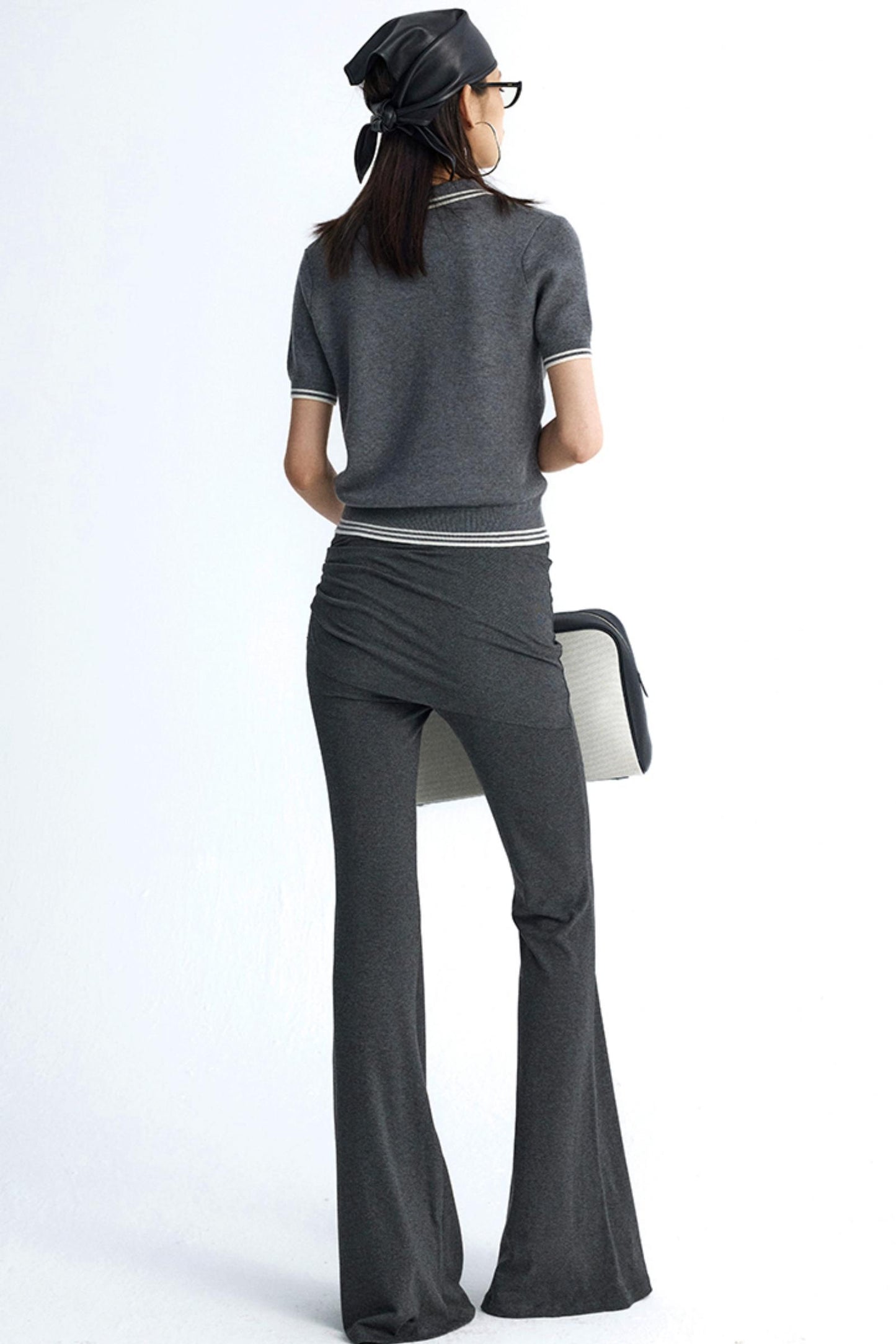 Vintage Diamond V-Neck Tee