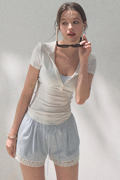 Touch Slim Fit Polo Top